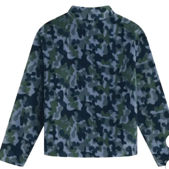 NWT Eddie Bauer Kids Navy and Light Blue Raincoat 3-in-1 Lightweight Jacket - Picture 16 of 16